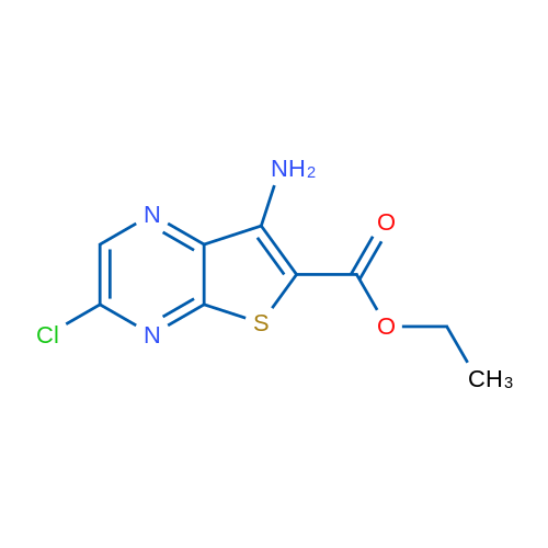 Ethyl 7-amino-3-chlorothieno[2,3-b]pyrazine-6-carboxylate 1g