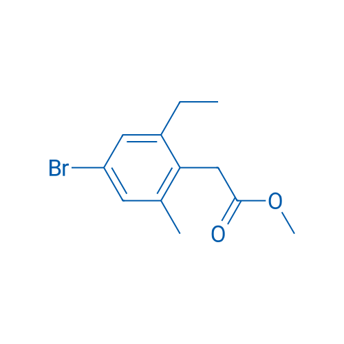 Methyl 2-(4-bromo-2-ethyl-6-methylphenyl)acetate 1g