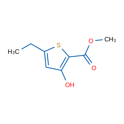 Methyl 5-ethyl-3-hydroxythiophene-2-carboxylate 1g