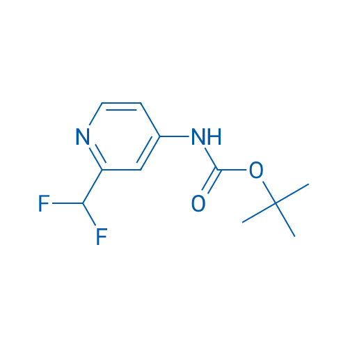 tert-Butyl (2-(difluoromethyl)pyridin-4-yl)carbamate 1g