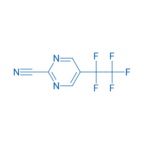 5-(Pentafluoroethyl)pyrimidine-2-carbonitrile 100mg