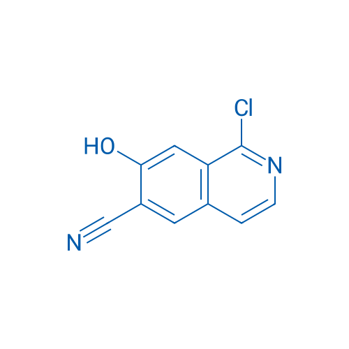1-CHLORO-7-HYDROXYISOQUINOLINE-6-CARBONITRILE 250mg