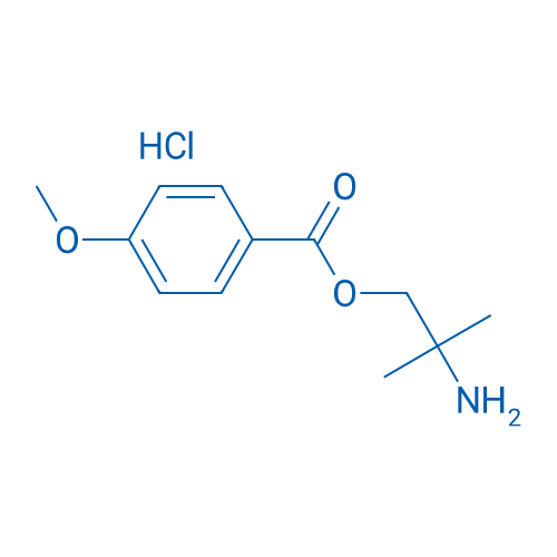2-Amino-2-methylpropyl 4-methoxybenzoate hydrochloride 1g