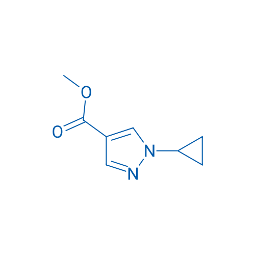 Methyl 1-cyclopropyl-1H-pyrazole-4-carboxylate 250mg