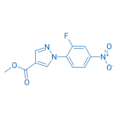 Methyl 1-(2-fluoro-4-nitrophenyl)-1H-pyrazole-4-carboxylate 5g