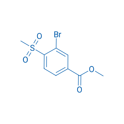 Methyl 3-bromo-4-(methylsulfonyl)benzoate 1g