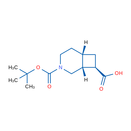 (1R,6S,8R)-3-(tert-Butoxycarbonyl)-3-azabicyclo[4.2.0]octane-8-carboxylic acid 1g