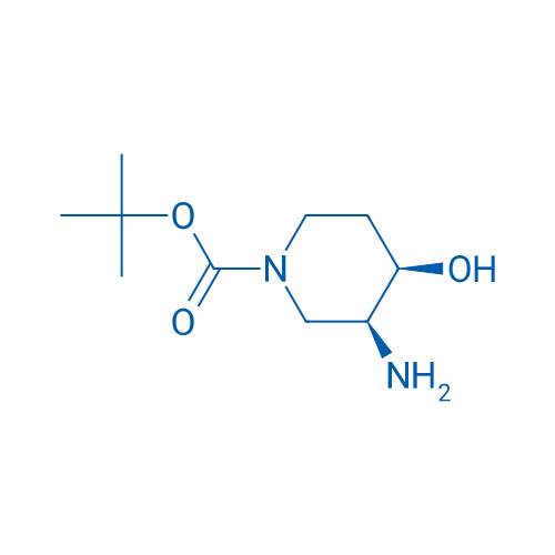 (3S,4R)-tert-Butyl 3-amino-4-hydroxypiperidine-1-carboxylate 250mg