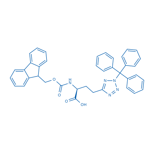 (S)-2-((((9H-Fluoren-9-yl)methoxy)carbonyl)amino)-4-(2-trityl-2H-tetrazol-5-yl)butanoic acid 250mg