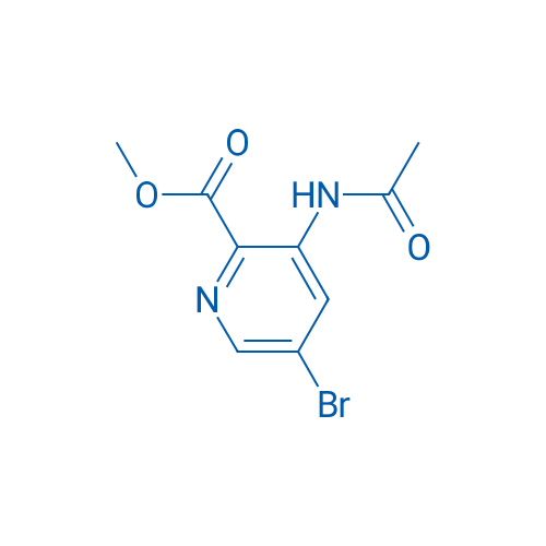 Methyl 5-bromo-3-acetamidopyridine-2-carboxylate 1g