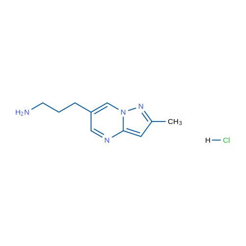 3-(2-methylpyrazolo[1,5-a]pyrimidin-6-yl)propan-1-amine hydrochloride 1g
