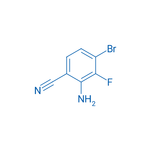 2-Amino-4-bromo-3-fluorobenzonitrile 250mg