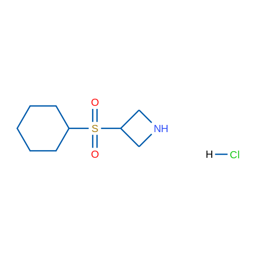 3-(cyclohexylsulfonyl)azetidine hydrochloride 5g