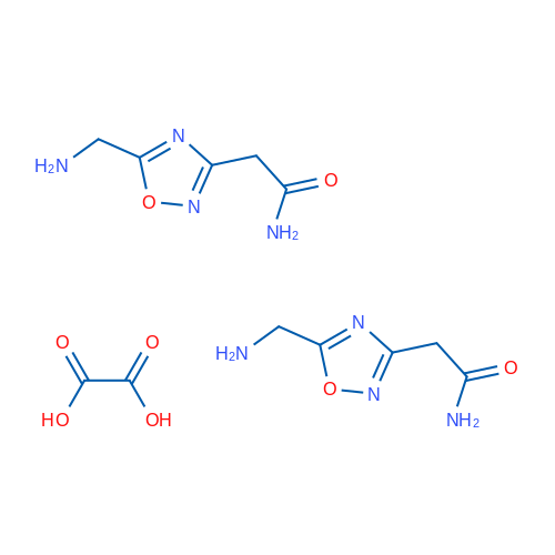 2-(5-(aminomethyl)-1,2,4-oxadiazol-3-yl)acetamide hemioxalate 1g