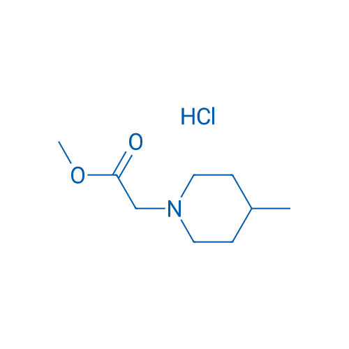 Methyl 2-(4-methylpiperidin-1-yl)acetate hydrochloride 1g