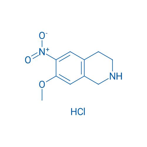 7-Methoxy-6-nitro-1,2,3,4-tetrahydroisoquinoline hydrochloride 250mg