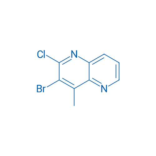 3-bromo-2-chloro-4-methyl-1,5-naphthyridine 250mg