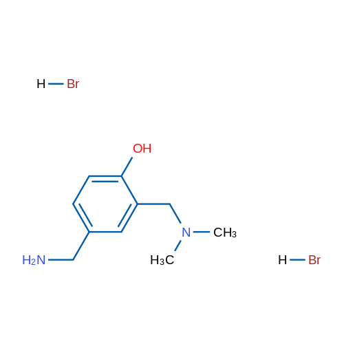 4-(aminomethyl)-2-((dimethylamino)methyl)phenol dihydrobromide 1g