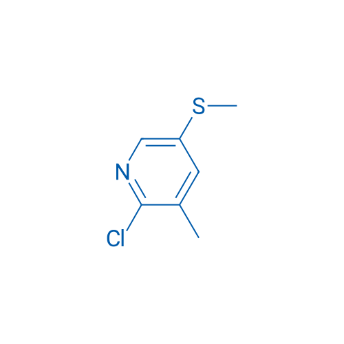 2-Chloro-3-methyl-5-(methylthio)pyridine 250mg