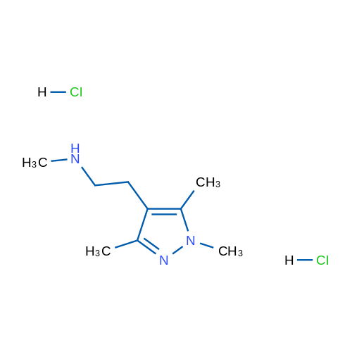 N-methyl-2-(1,3,5-trimethyl-1H-pyrazol-4-yl)ethan-1-amine dihydrochloride 5g
