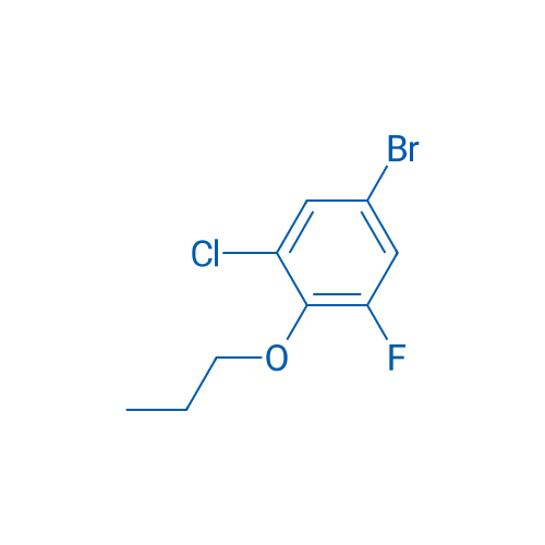 5-Bromo-1-chloro-3-fluoro-2-propoxybenzene 100mg