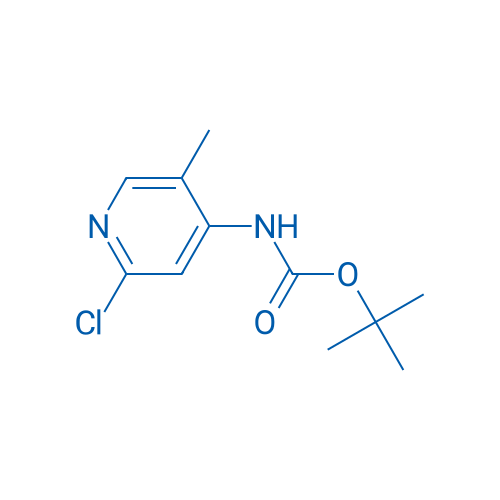 tert-Butyl (2-chloro-5-methylpyridin-4-yl)carbamate 100mg