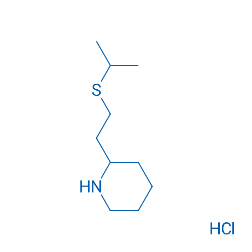 2-[2-(propan-2-ylsulfanyl)ethyl]piperidine hydrochloride 5g