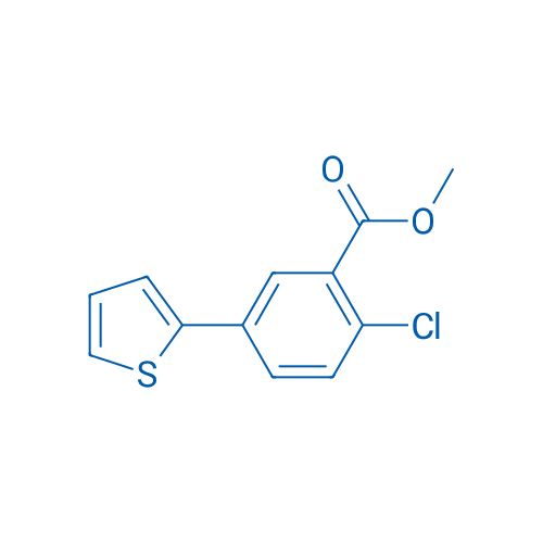 Methyl 2-chloro-5-(thiophen-2-yl)benzoate 1g