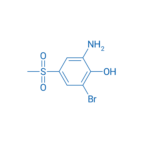 2-Amino-6-bromo-4-(methylsulfonyl)phenol 1g