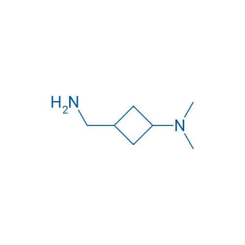 3-(aminomethyl)-N,N-dimethylcyclobutan-1-amine 100mg