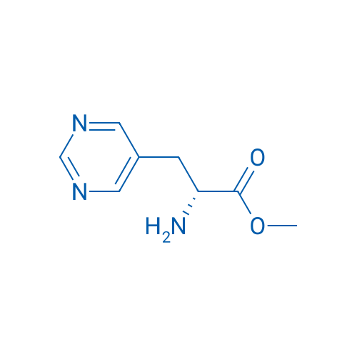 Methyl (R)-2-amino-3-(pyrimidin-5-yl)propanoate 250mg