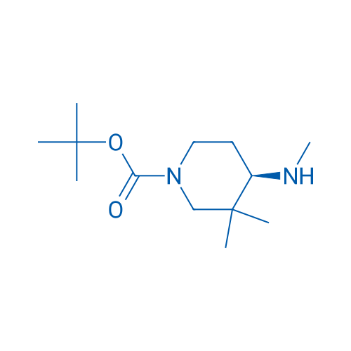 (R)-tert-Butyl 3,3-dimethyl-4-(methylamino)piperidine-1-carboxylate 100mg