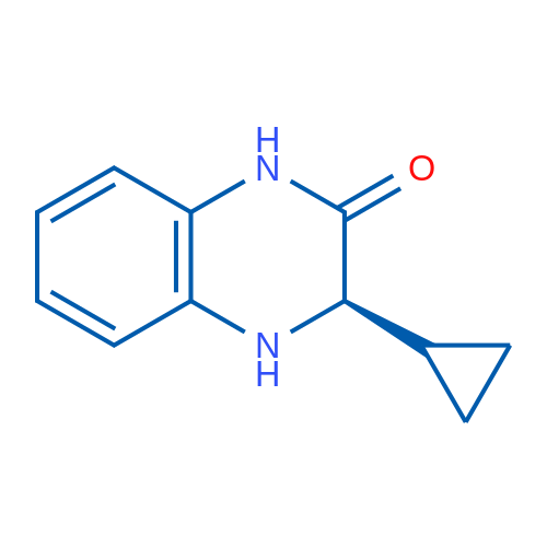 (R)-3-Cyclopropyl-3,4-dihydroquinoxalin-2(1H)-one 1g