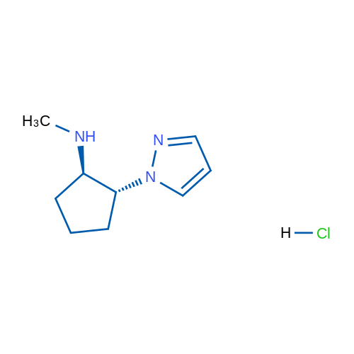 (1R,2R)-N-methyl-2-(1H-pyrazol-1-yl)cyclopentan-1-amine hydrochloride 1g
