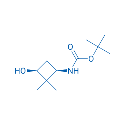 tert-Butyl ((1R,3S)-3-hydroxy-2,2-dimethylcyclobutyl)carbamate 250mg