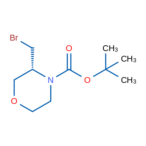 (R)-tert-Butyl 3-(bromomethyl)morpholine-4-carboxylate 1g