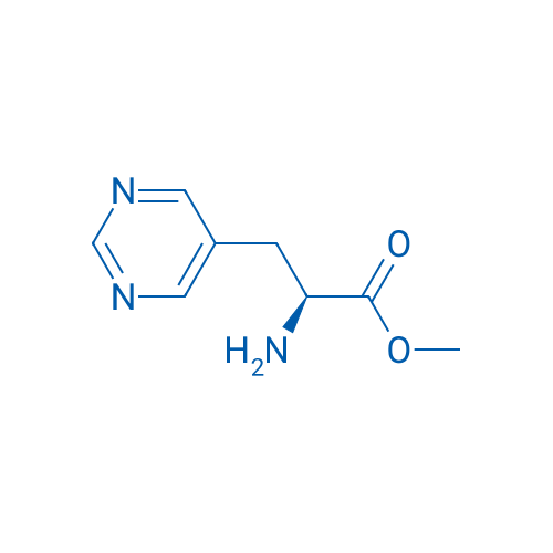 Methyl (S)-2-amino-3-(pyrimidin-5-yl)propanoate 1g