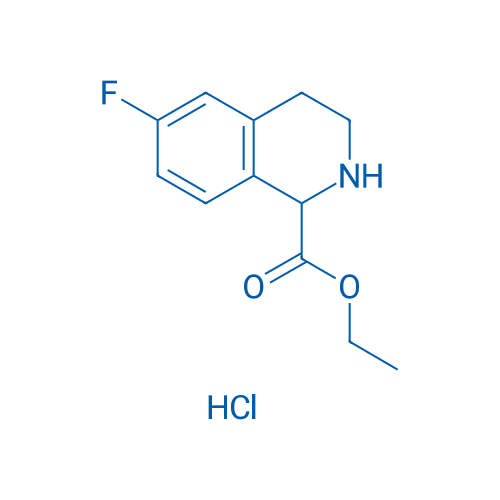 Ethyl 6-fluoro-1,2,3,4-tetrahydroisoquinoline-1-carboxylate hydrochloride 1g
