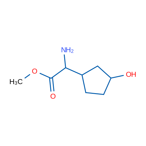 Methyl 2-amino-2-(3-hydroxycyclopentyl)acetate 1g