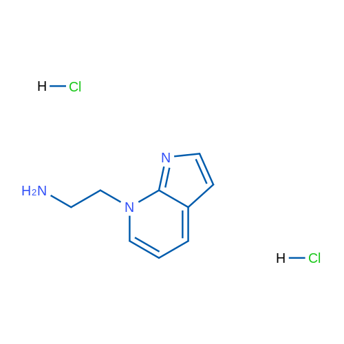 [2-(7H-pyrrolo[2,3-b]pyridin-7-yl)ethyl]amine dihydrochloride 1g