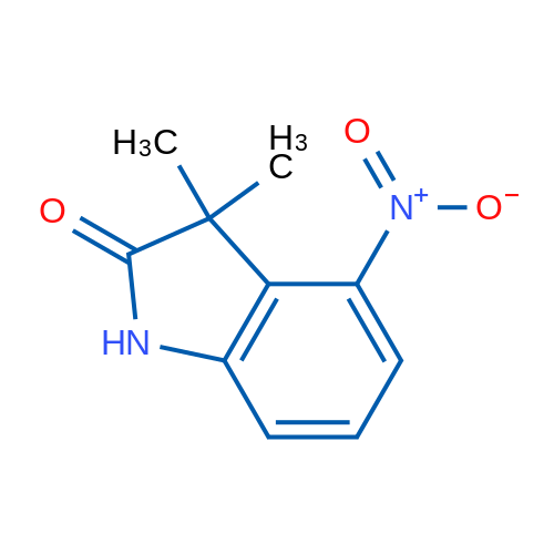 3,3-Dimethyl-4-nitroindolin-2-one 1g