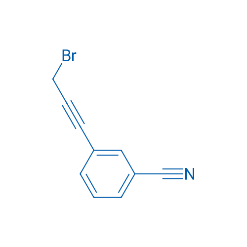 3-(3-Bromoprop-1-ynyl)benzonitrile 1g