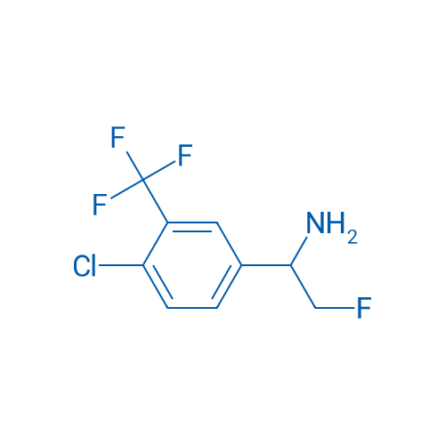 1-[4-Chloro-3-(trifluoromethyl)phenyl]-2-fluoroethan-1-amine 1g
