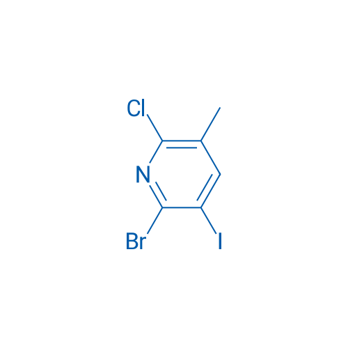 2-Bromo-6-chloro-3-iodo-5-methylpyridine 250mg