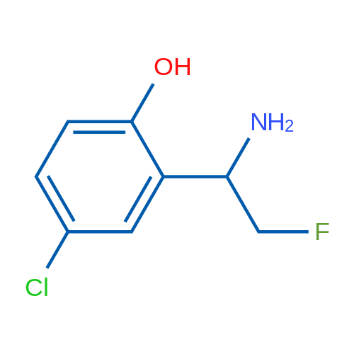 2-(1-Amino-2-fluoroethyl)-4-chlorophenol 1g
