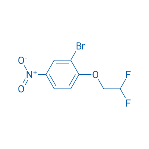 3-Bromo-4-(2,2-difluoroethoxy)nitrobenzene 5g