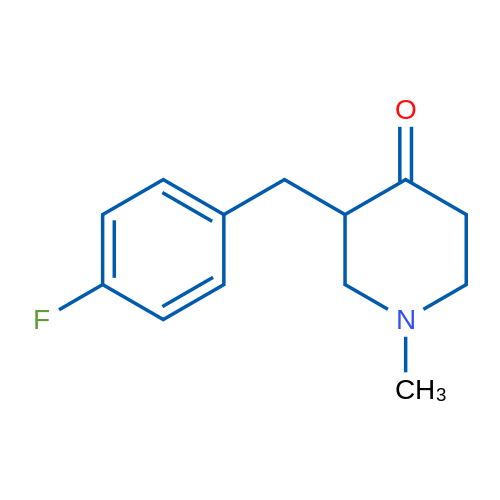 3-(4-Fluorobenzyl)-1-methylpiperidin-4-one 1g