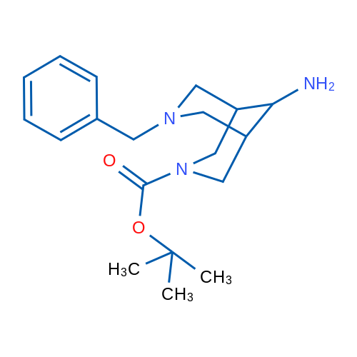 tert-Butyl 9-amino-7-benzyl-3,7-diazabicyclo[3.3.1]nonane-3-carboxylate 1g
