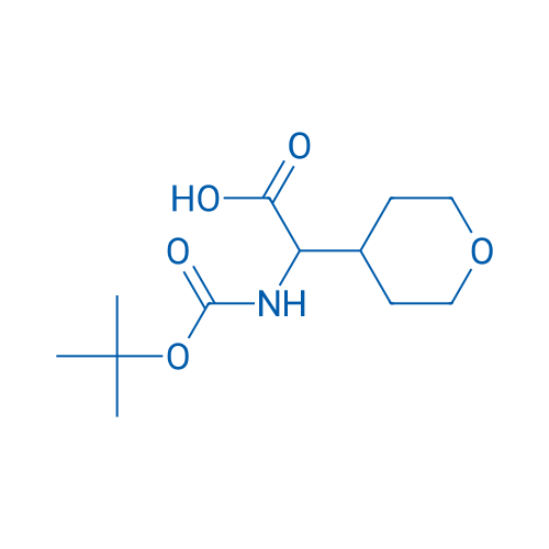 2-((tert-Butoxycarbonyl)amino)-2-(tetrahydro-2H-pyran-4-yl)acetic acid 250mg