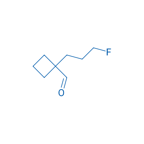 1-(3-Fluoropropyl)cyclobutane-1-carbaldehyde 1g